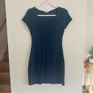 Isaac Mizrahi Navy Mini Dress